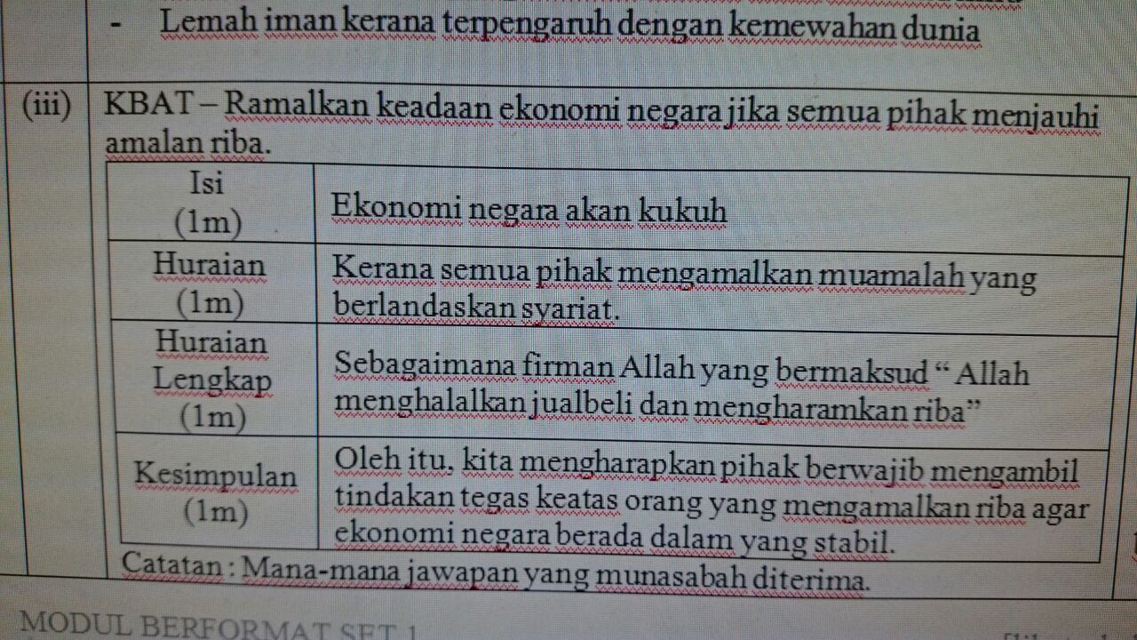 Contoh Soalan Pt3 Pendidikan Islam - Resign Kerja Yang Baik