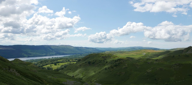 Coniston Water and fells