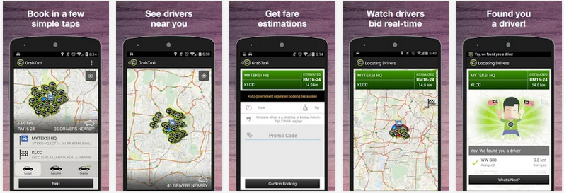 Aplikasi Android Untuk Memesan Taxi Terbaru