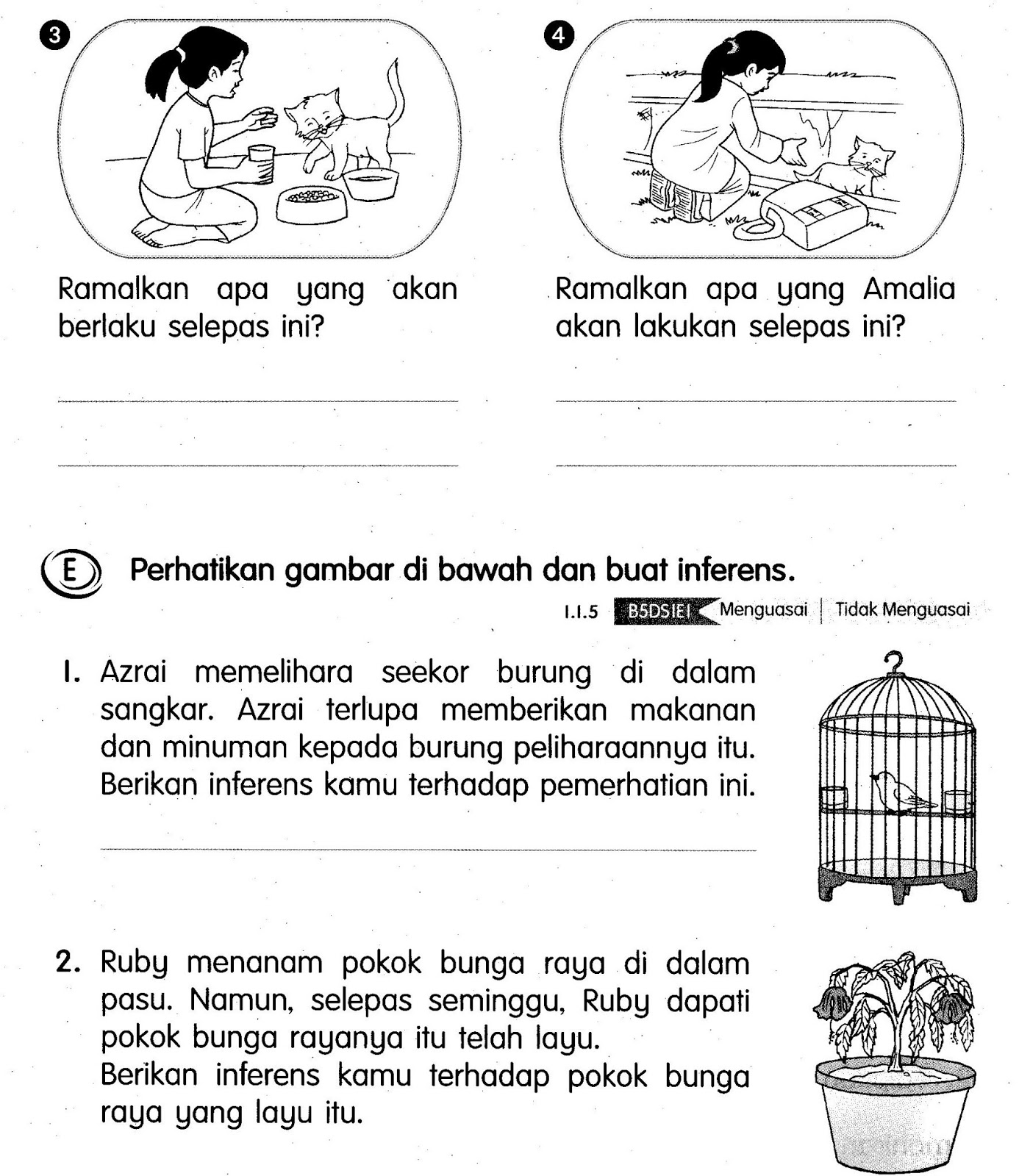 Dunia Sains dan Teknologi Tahun 3: LATIHAN