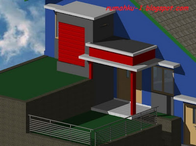contoh desain teras rumah
