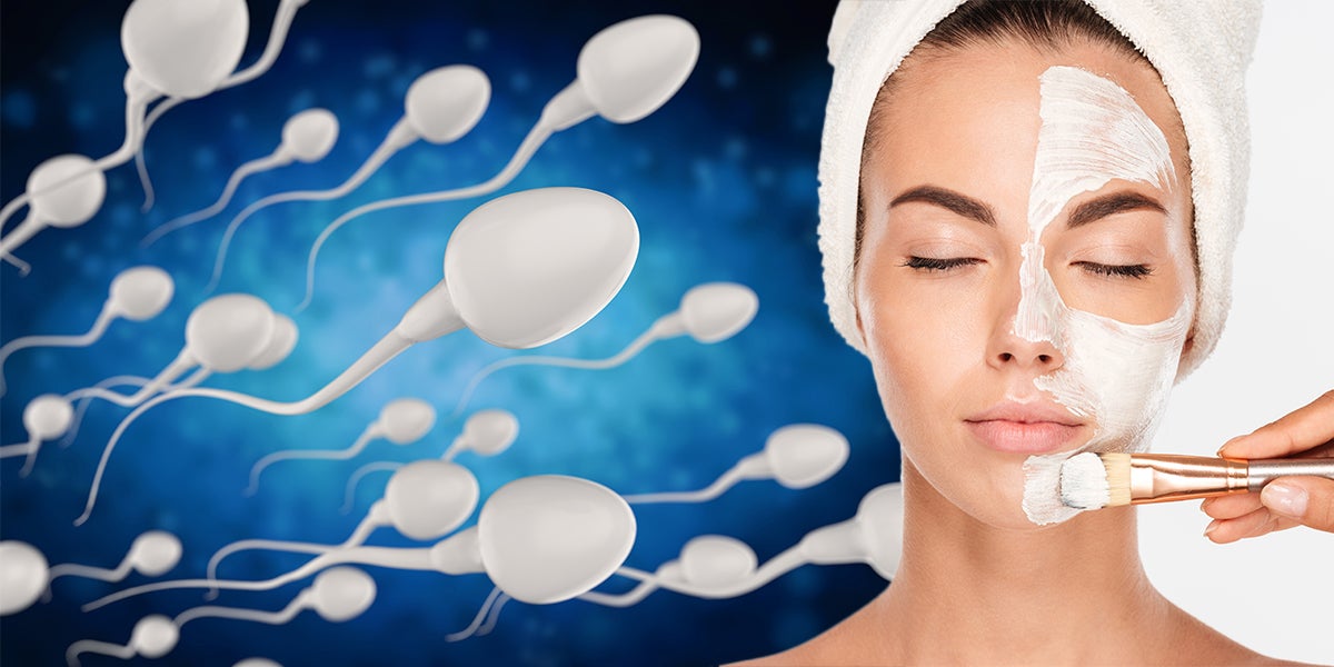 Sperm Face Masks Can Slow Down Aging, According To Beauty Expert