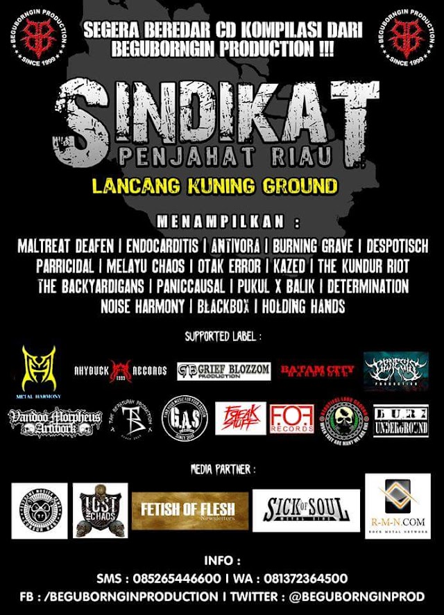 SEGERA BEREDAR ALBUM KOMPILASI - SINDIKAT PENJAHAT RIAU " Lancang Kuning Ground " !!!