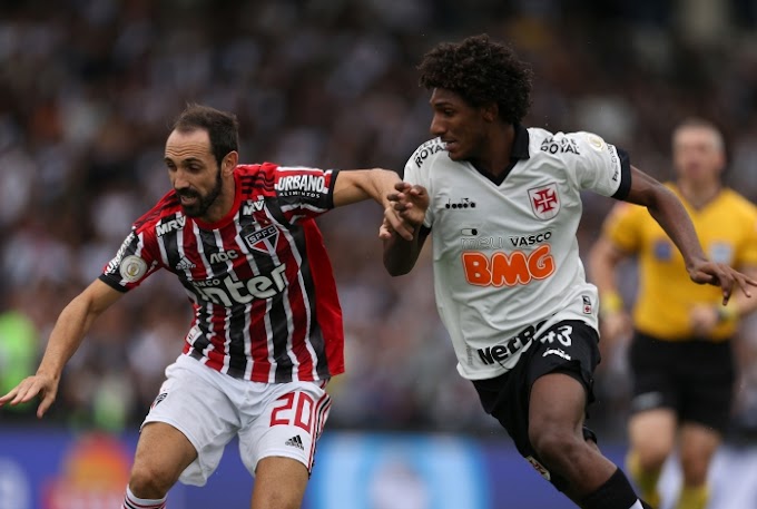 Vasco vence São Paulo por 2 a 0 com direito a olé