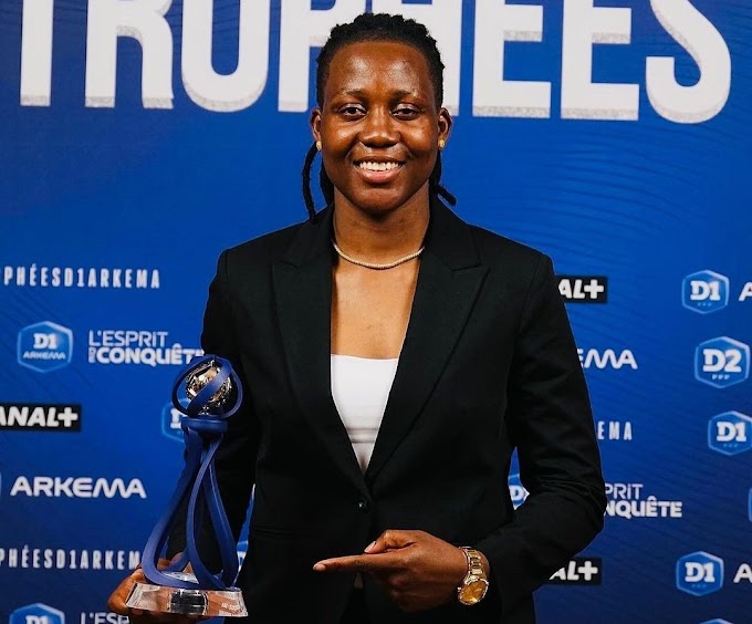 Super Falcons Keeper, Chiamaka Nnadozie Wins Best Goalkeeper Award In France