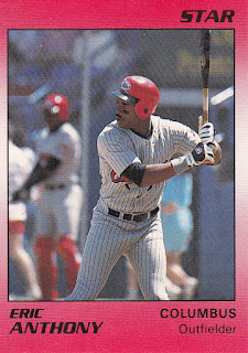 Eric Anthony 1990 Columbus Mudcats card