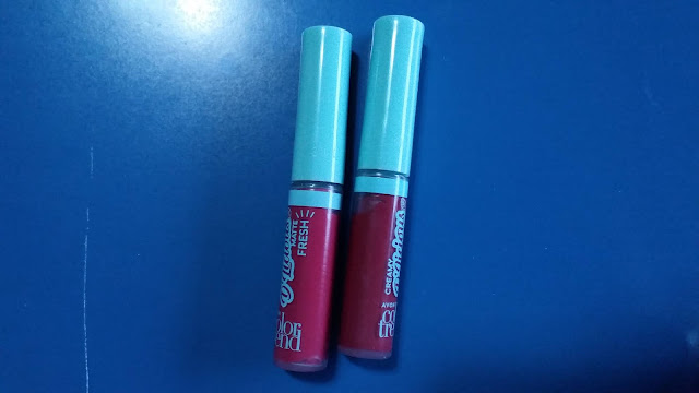 Comparision with others colors of the same label matte lipstick