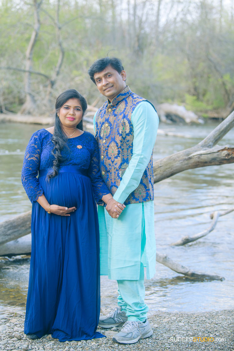 Indian Maternity Photography in Novi Farmington by SudeepStudio.com Ann Arbor Maternity Portrait Photographer