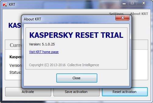 Kaspersky Reset Crack  5.1.0.25 Final For Pc