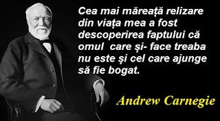 Gândul zilei: 11 august - Andrew Carnegie