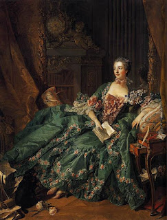 Франсуа Буше François Boucher (1703 - 1770) - Портрет мадам Помпадур