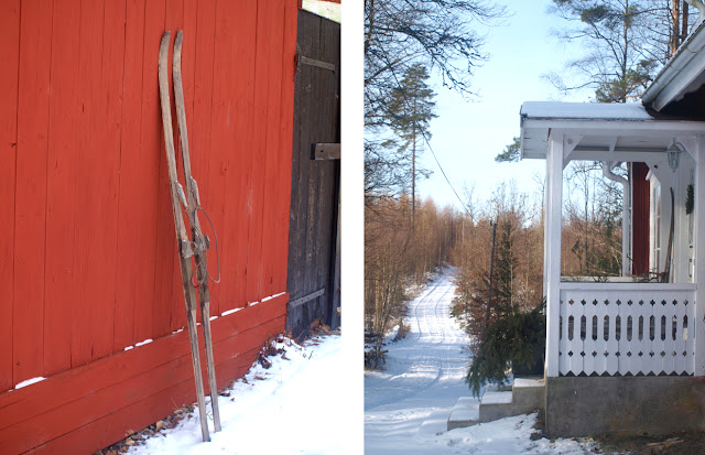 Vinter på Sverige gård