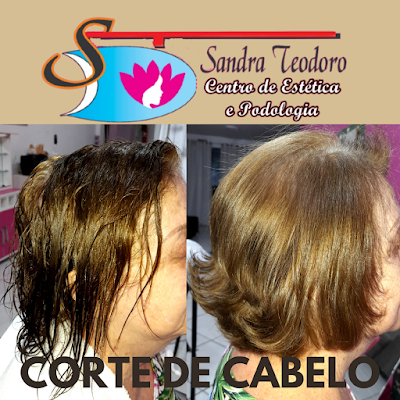 corte de cabelo feminino em Itapema