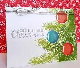 Sunny Studio Stamps: Holiday Style Christmas Card by Andrea Shell