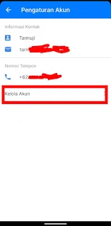 Hapus Akun Getcontact di Android