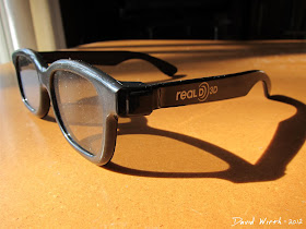 Real D 3D Glasses Polarized