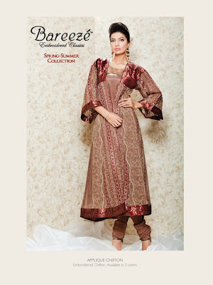 Bareeze Embroidered Classics Spring/Summer Collection 2011