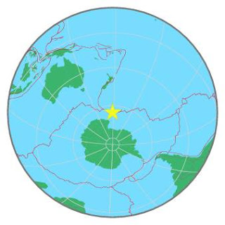 Cutremur moderat cu magnitudinea de 5,5 grade in regiunea Insulelor Balleny (Oceanul Indian-Oceanul Antarctic)