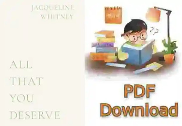 All That You Deserve by Jacqueline Whitney