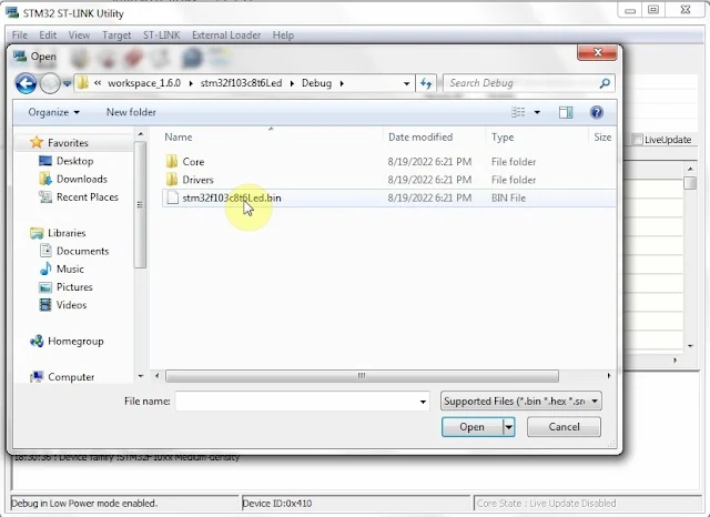 Getting Started With STM32F103C8T6 Module with STM32CubeIDE