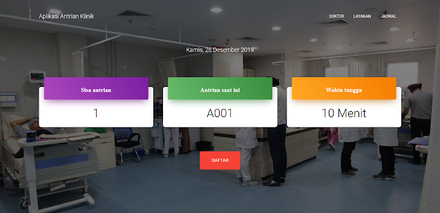 Aplikasi Manajemen Antrian Klinik Kesehatan