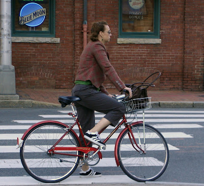 True Boston cyclist