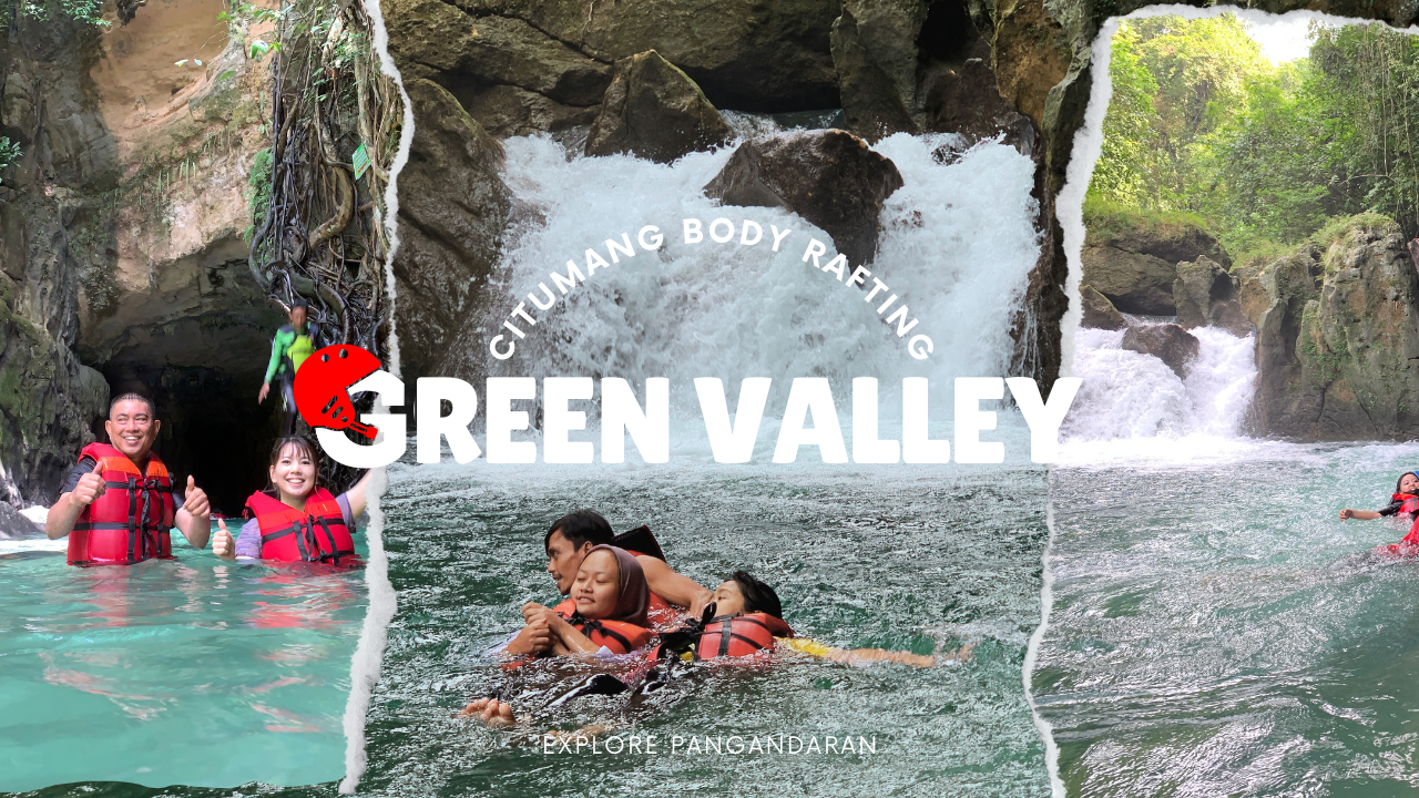 spot body rafting Green Valley Citumang Pangandaran