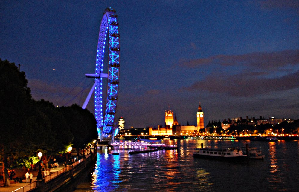 london eye night. The London Eye at Night