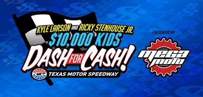 Larson, Stenhouse Jr. Doling Out $10,000 In ‘Kids Dash For Cash’ Event