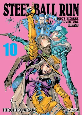 Reseña de JoJo’s Bizarre Adventure Part VII: STEEL BALL RUN vols. 9 y 10 de Hirohiko Araki - Ivréa