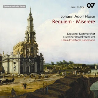 Johann Adolf Hasse: Requiem In E Flat Major/Miserere In D Minor