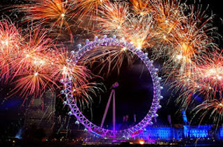 new year celebration in London 