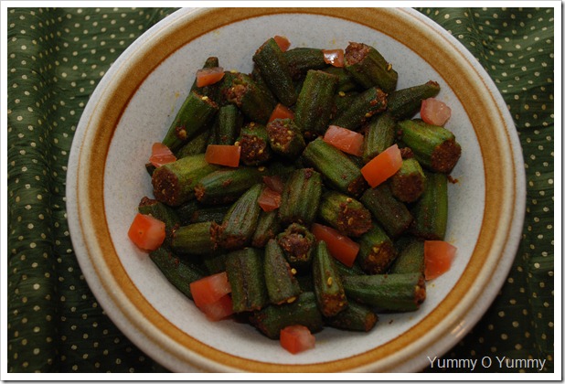 Vendakka/Okra Masala Fry