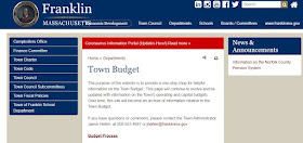 additional info can be found on the Town of Franklin budget page