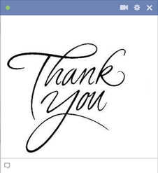 Thank You Emoticon Clip Art For Facebook