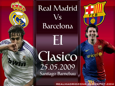 Real Madrid vs Barcelona,el clasico