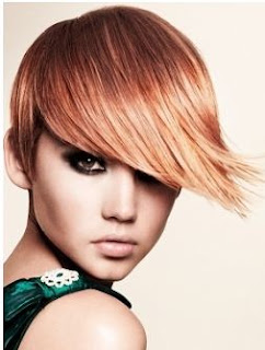 orange hair color trend for winter 2012