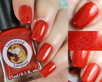 Lemming Lacquer Bloody Mary, Full of Vodka | Damn It, I had Something For This; An Archer Inspired Collection