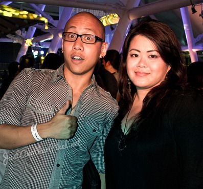 Mikey Bustos and moi at the Globe Tatt Awards launch at Buddha Bar