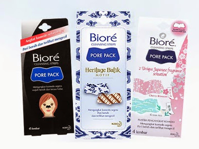 [Review] Biore Cleansing Nose Strips Pore Pack Green Tea and Cherry Blossom 