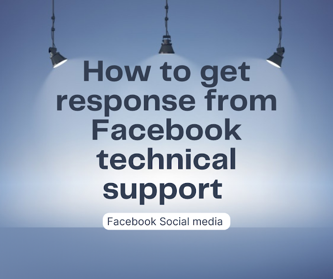  How to get a response from Facebook technical support