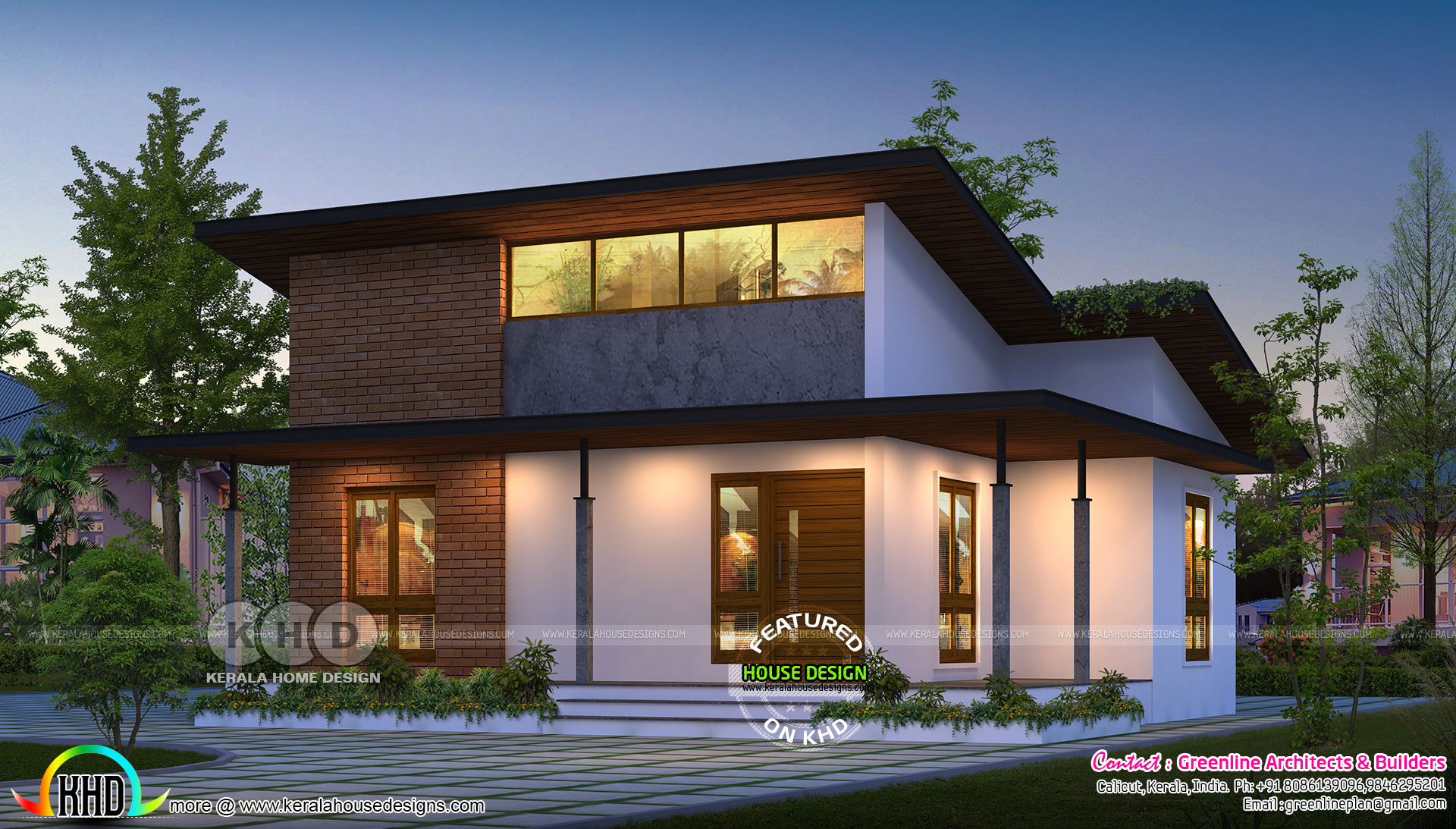 Small budget house in 8k rendering by Greenline Architects