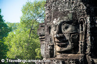 Most of us have heard of Angkor Wat and some of us know that the photographs that we usually see floating around the web masquerading as Angkor Wat photographs are not really those of the Angkor Wat. Some of the most popular photographs either have huge trees growing out of rock or gigantic faces.    If the photographs you are seeing feature trees growing out of rocks and walls, then it is Ta Prohm that you are seeing. And if it is the big faces then it is the incredible Bayon. Both these temples are in the list of Angkor temples but aren't a part of Angkor Wat.
