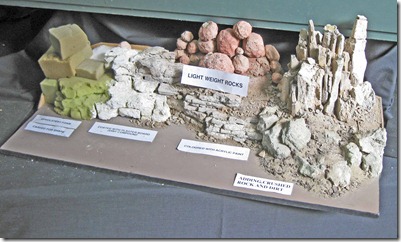 Hands On Scenery Demonstration - Geoff Nott and friends. Examples of his techniques.