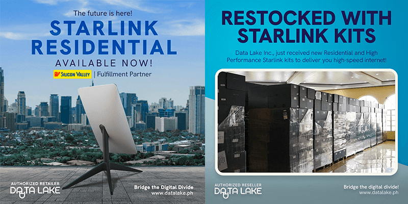 Starlink Residential kits now available at Silicon Valley in SM Malls