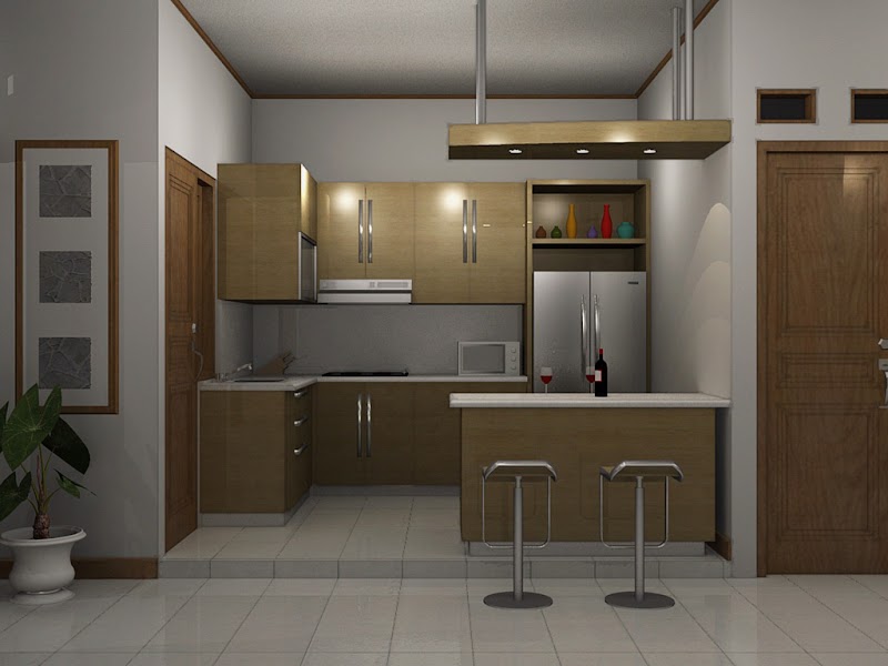 35+ Konsep Terbaru Dapur Cantik Minimalis Modern