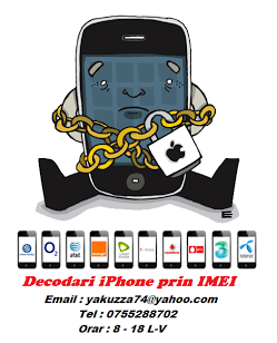 Decodari IPHONE prin IMEI