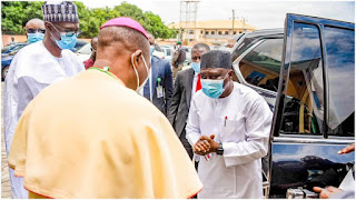 Adamawa State Governor, Fintiri Imposes Curfew As Hoodlums Loot Coronavirus Palliatives Warehouses