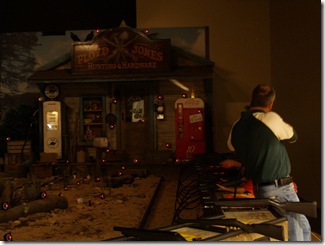At the shooting galley, the kids scored again when they were given free credits by the staff.