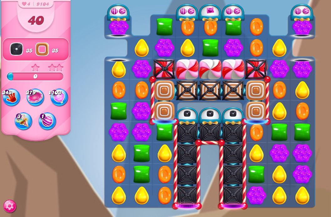 Candy Crush Saga level 9104